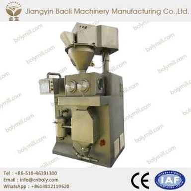Machine de granulation sèche de compacteur de petit pain